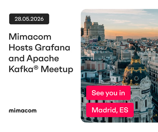 Mimacom Hosts Grafana and Apache Kafka® Meetup
