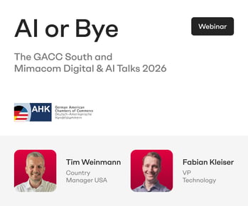 AI or Bye: The GACC South and Mimacom Digital & AI Talks 2026 | Mimacom