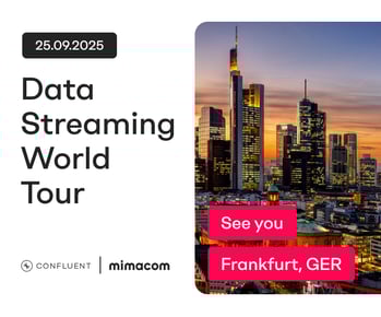 Mimacom als Gold-Sponsor bei der Data Streaming World Tour Frankfurt