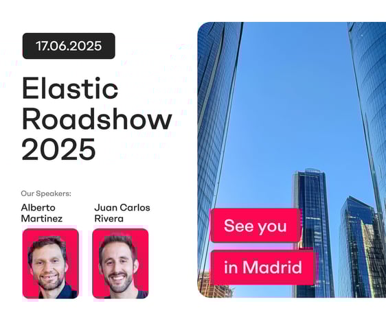 Únete a Mimacom en Elastic Roadshow Madrid 2025 | IA y Observabilidad