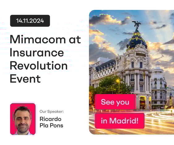 Mimacom will be at the Insurance Revolution 2024 Event | Madrid