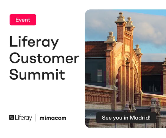 Meet Us at Liferay Customer Summit 2024