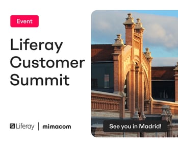 Estaremos presentes en el Evento Liferay Customer Summit 2024