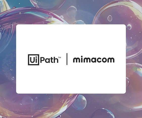 Mimacom and UiPath Establish Strategic Partnership to Drive Intelligent Automation