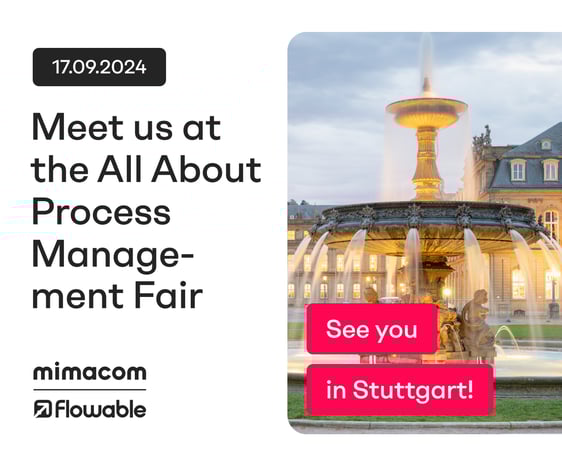 Mimacom to Attend All About Process Management in Stuttgart